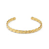 Offener Armreif Breeze flach