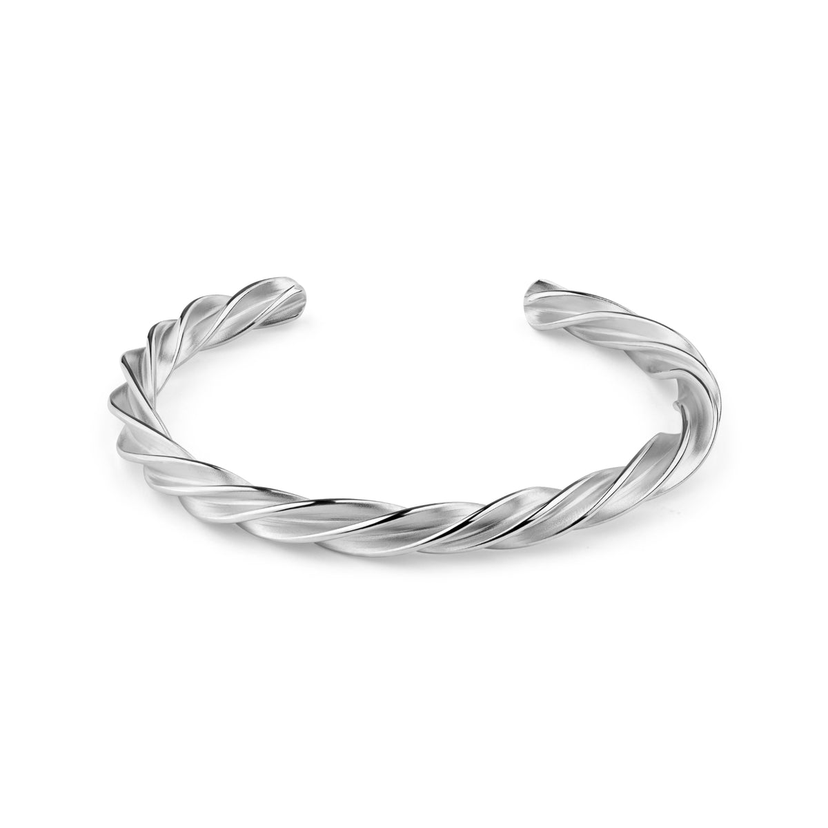 Offener Armreif Breeze rund